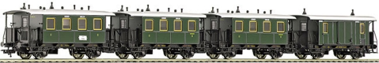 Suburban Passenger Train set   <br /><a href='images/pictures/Fleischmann/581101.jpg' target='_blank'>Full size image</a>